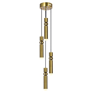 Chime - 20W LED Pendant-55 Inches Tall and 8 Inches Wide - 1277113