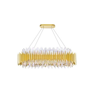 Cityscape - 20 Light Chandelier-12 Inches Tall and 20 Inches Wide - 1277152
