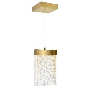 Lava - 10W LED Mini Pendant-12 Inches Tall and 6 Inches Wide - 1325784