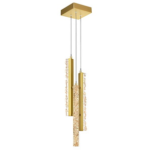Stagger - 30W LED Mini Pendant-24 Inches Tall