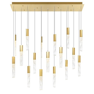 Greta - 70W LED Chandelier-16 Inches Tall and 48 Inches Wide