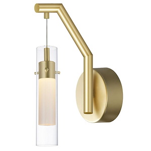 Olinda - 2W LED Wall Sconce-8 Inches Tall and 5 Inches Wide