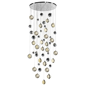 Salvador - 46W 23 LED Chandelier-87 Inches Tall and 32 Inches Wide - 1268367