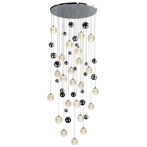 Siena - 50W 23 LED Chandelier-87 Inches Tall and 32 Inches Wide - 1268371