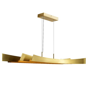 Candora - 36W LED Chandelier-11 Inches Tall and 72 Inches Wide