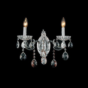 2 Light Wall Sconce with Chrome Finish - 901278