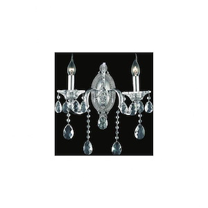 2 Light Wall Sconce with Chrome Finish - 901290