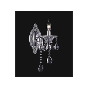 1 Light Wall Sconce with Chrome Finish - 901291