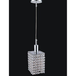 1 Light Mini Pendant with Chrome Finish