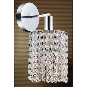 Glitz - 1 Light Wall Sconce-12 Inches Tall and 6 Inches Wide