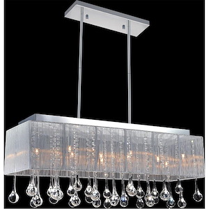 14 Light Chandelier with Chrome Finish - 901359
