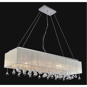 14 Light Chandelier with Chrome Finish - 901360