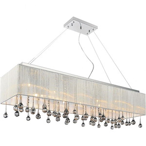 14 Light Chandelier with Chrome Finish - 901361