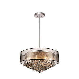 Radiant - 9 Light Drum Chandelier-13 Inches Tall and 20 Inches Wide