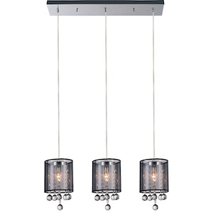 3 Light Chandelier with Chrome Finish - 901512
