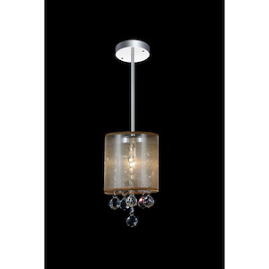 1 Light Mini Pendant with Chrome Finish - 1252873