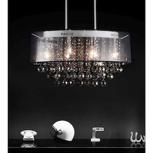 Radiant - 9 Light Drum Chandelier-15 Inches Tall and 15 Inches Wide