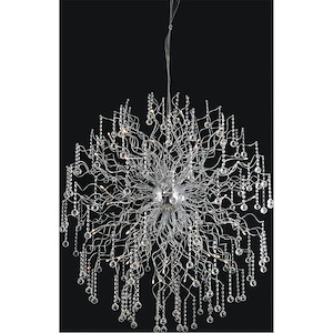 48 Light Chandelier with Chrome Finish - 901548