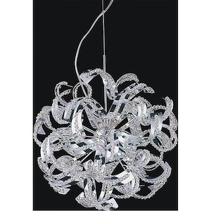 14 Light Chandelier with Chrome Finish - 901552