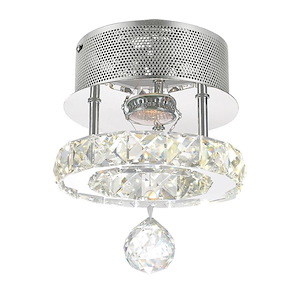 LED Flush Mount with Chrome Finish - 901592