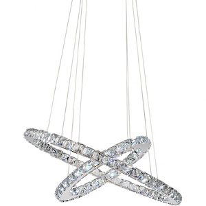 LED Chandelier with Chrome Finish - 901596