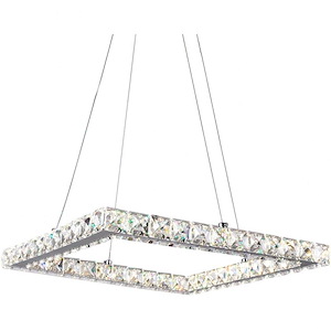 LED Chandelier with Chrome Finish - 901598