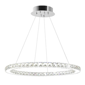 LED Chandelier with Chrome Finish - 901600