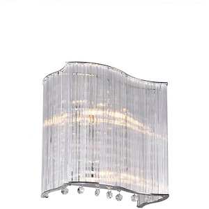2 Light Wall Sconce with Chrome Finish - 901691