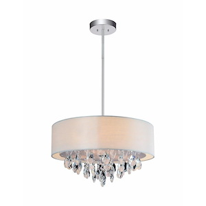 4 Light Chandelier with Chrome Finish - 901755