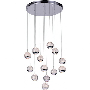 13 Light Chandelier with Chrome Finish - 901762