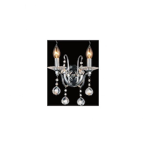 2 Light Wall Sconce with Chrome Finish - 901835