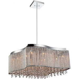 6 Light Chandelier with Chrome Finish - 901971