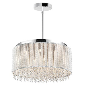 14 Light Chandelier with Chrome Finish