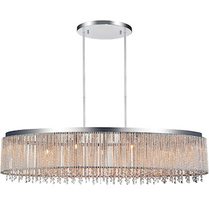 7 Light Chandelier with Chrome Finish - 901975