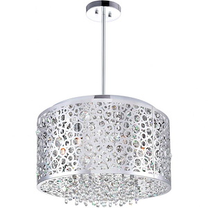 6 Light Chandelier with Chrome Finish - 901980
