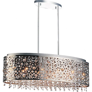 11 Light Chandelier with Chrome Finish - 901983