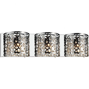 3 Light Wall Sconce with Chrome Finish - 901990
