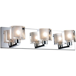3 Light Wall Sconce with Chrome Finish - 901998