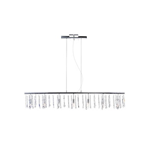 7 Light Chandelier with Chrome Finish