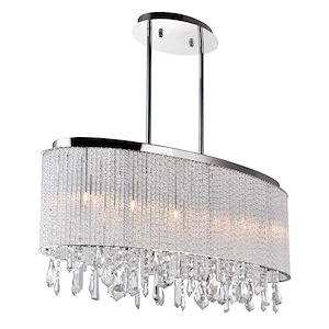 5 Light Chandelier with Chrome Finish - 1252903