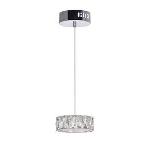 Milan - 4W LED Down Mini Pendant-2 Inches Tall and 6 Inches Wide - 1277207