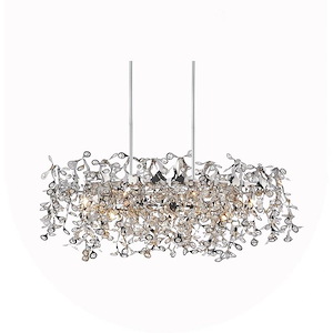 7 Light Chandelier with Chrome Finish - 902172