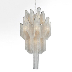 16 Light Down Chandelier with Chrome finish - 902224
