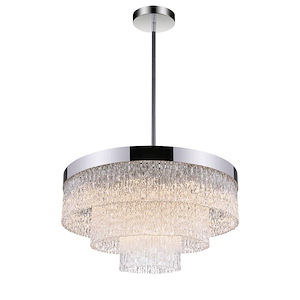 12 Light Chandelier with Chrome Finish - 902295