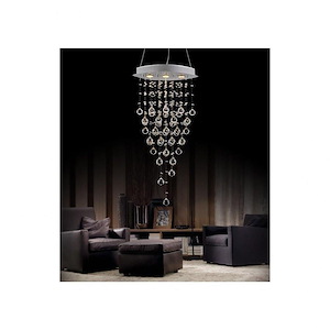 3 Light Chandelier with Chrome Finish - 902396
