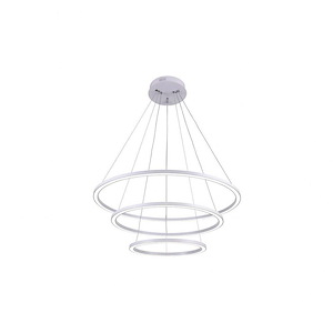 LED Chandelier with White Finish - 902425