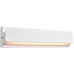 LED Wall Sconce with White Finish - 902463
