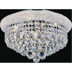 5 Light Flush Mount with Chrome Finish - 902474