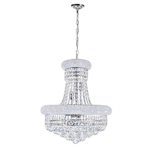 8 Light Chandelier with Chrome Finish - 902487