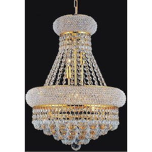 8 Light Chandelier with Gold Finish - 902488